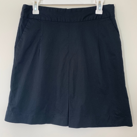Maurices Black Pleated Skirt; 5/6 - Picture 1 of 5